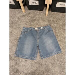 Faded Glory Mens Carpenter Denim Shorts Medium Wash Blue 46 117339 DFD-4749